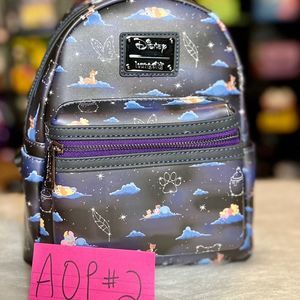 LOUNGEFLY Disney Classic Clouds Mini Backpack NEW AOP 2